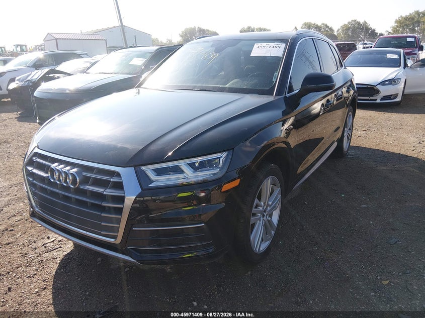 2018 Audi Q5, Flood, IAAI, VIN WA1BNAFY6J2111116 — photo 2
