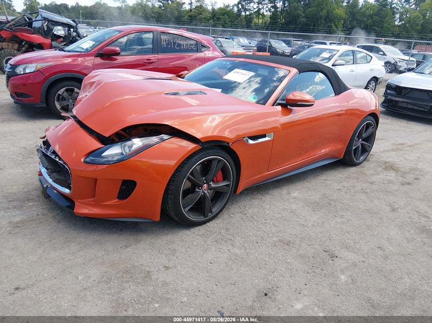 JAGUAR F-TYPE 2015 VIN SAJWA6GL3FMK20844