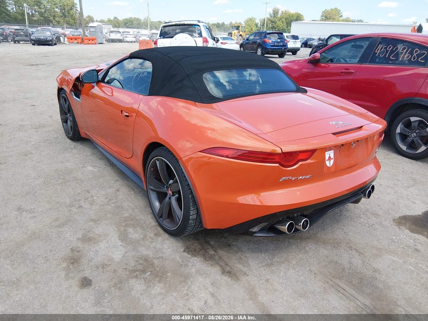 JAGUAR F-TYPE 2015 VIN SAJWA6GL3FMK20844