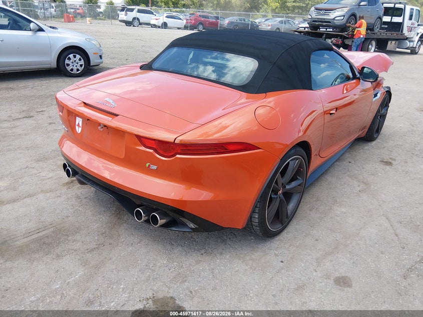 JAGUAR F-TYPE 2015 VIN SAJWA6GL3FMK20844