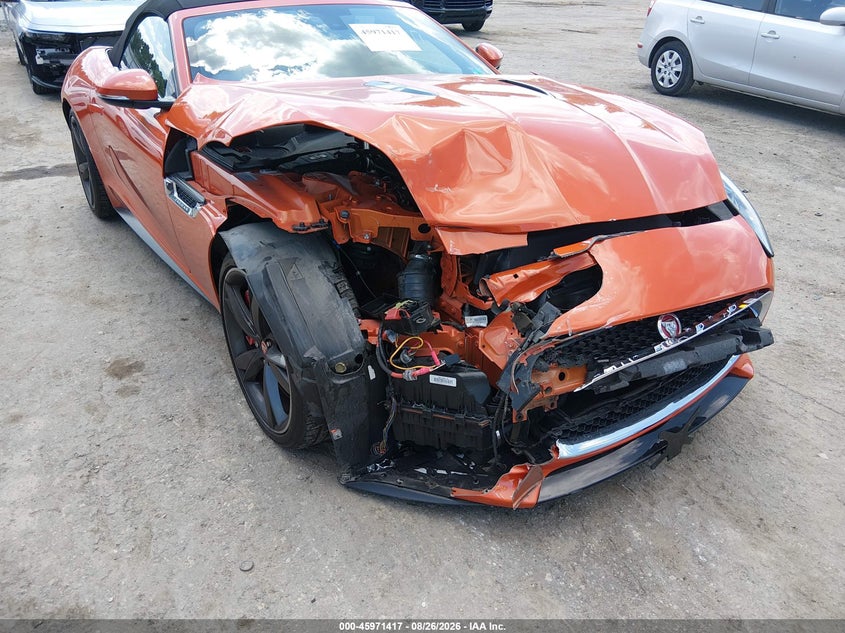 JAGUAR F-TYPE 2015 VIN SAJWA6GL3FMK20844