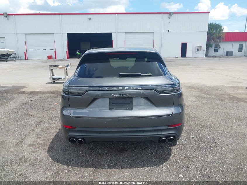 PORSCHE CAYENNE 2019 VIN WP1AB2AY9KDA65504