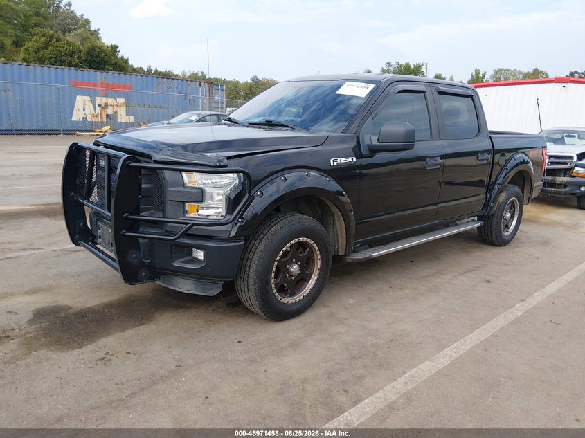 2015 Ford F-150, Правый зад, IAAI, VIN 1FTEW1EFXFKD50109 — фото 2