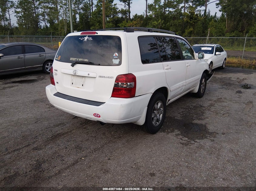 2006 TOYOTA HIGHLANDER auction photo 4