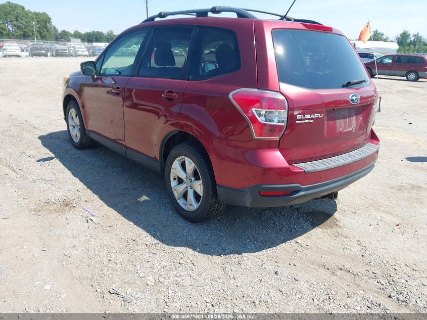 2014 SUBARU FORESTER auction photo 3
