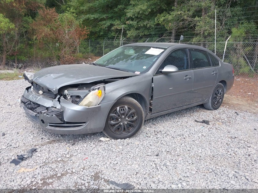 2007 Chevrolet Impala, Front End, IAAI, VIN 2G1WB58K979272210 — photo 2