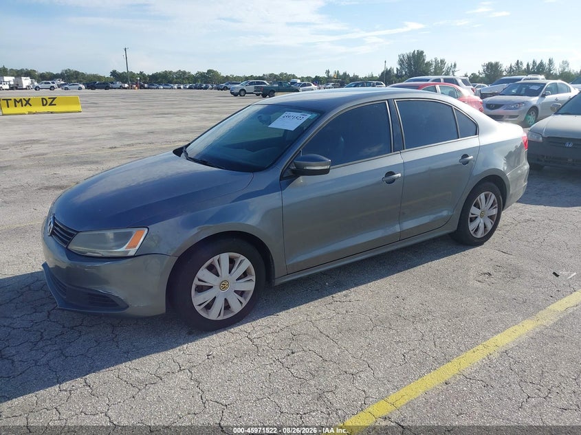 2012 Volkswagen Jetta, Звичайний знос, IAAI, VIN 3VWDP7AJ3CM388143 — фото 2
