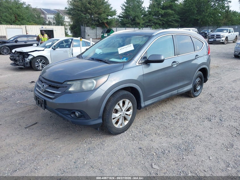 2014 Honda CR-V, Звичайний знос, IAAI, VIN 5J6RM4H76EL077105 — фото 2