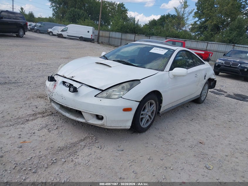 TOYOTA CELICA 2000 VIN JTDDR32T6Y0031796