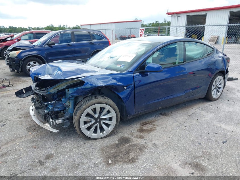 TESLA MODEL 3 2021 VIN 5YJ3E1EA4MF849884