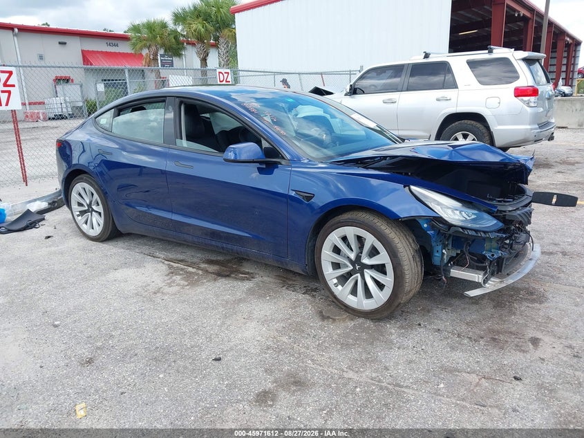 2021 TESLA MODEL 3 auction photo 1