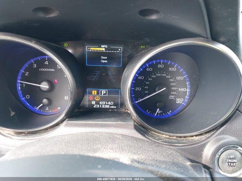 2016 SUBARU OUTBACK auction photo 7