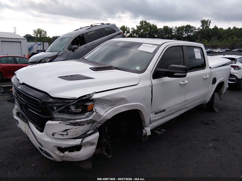 2022 RAM 1500, Front End, IAAI, VIN 1C6SRFJT3NN180053 — photo 2