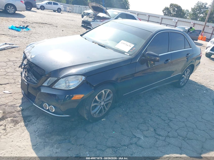 2011 Mercedes-Benz E-klasse, Удар спереду, IAAI, VIN WDDHF8HB8BA276418 — фото 2