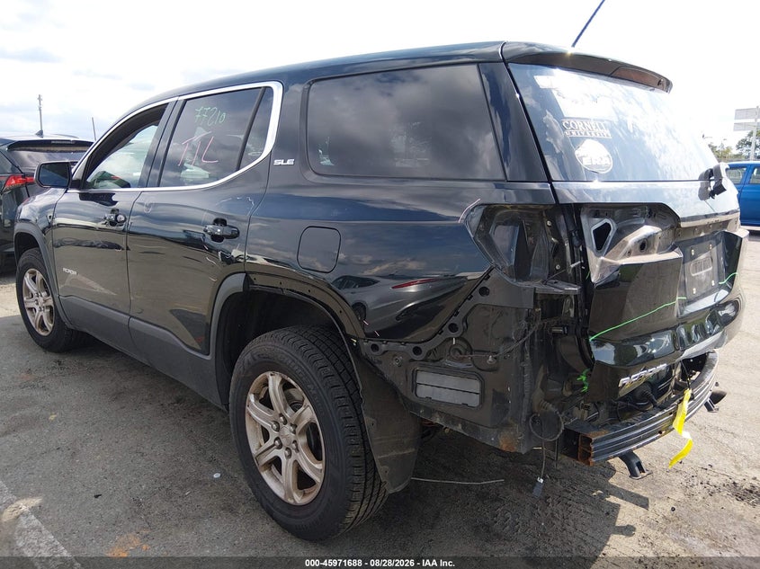 GMC ACADIA 2017 VIN 1GKKNKLA0HZ194258