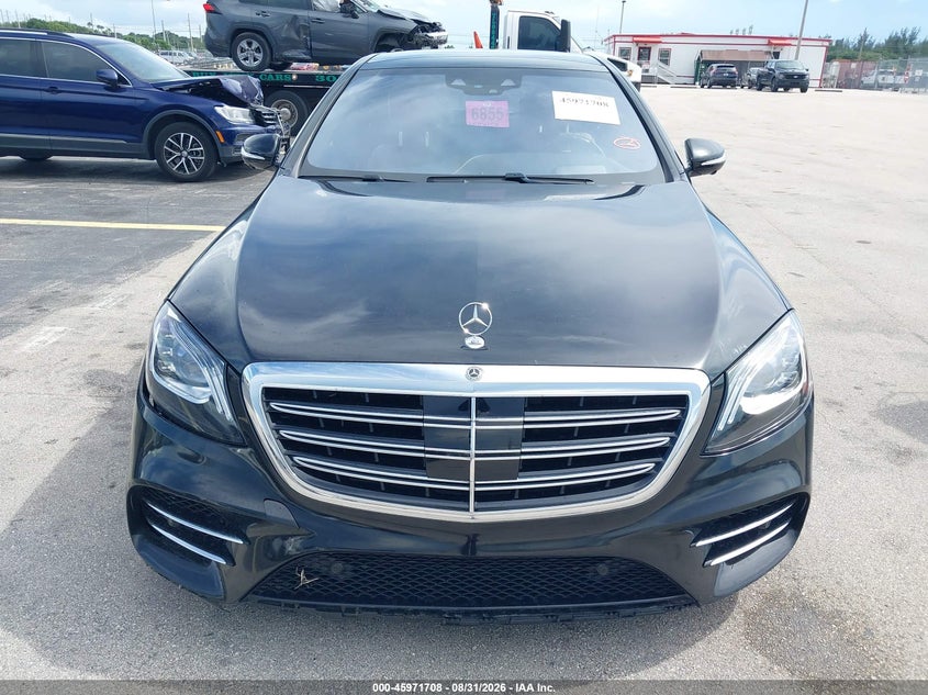 MERCEDES-BENZ S 560 2018 VIN WDDUG8GB6JA379574