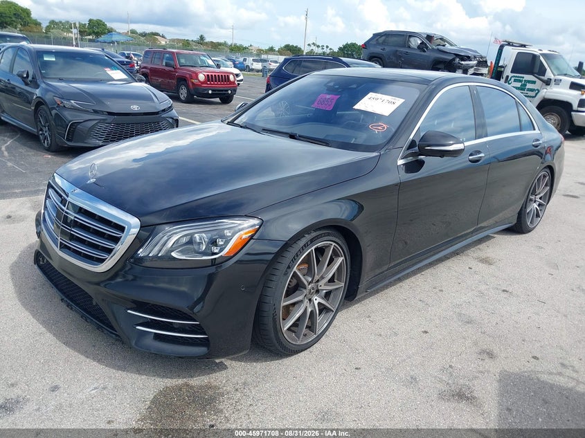 MERCEDES-BENZ S 560 2018 VIN WDDUG8GB6JA379574