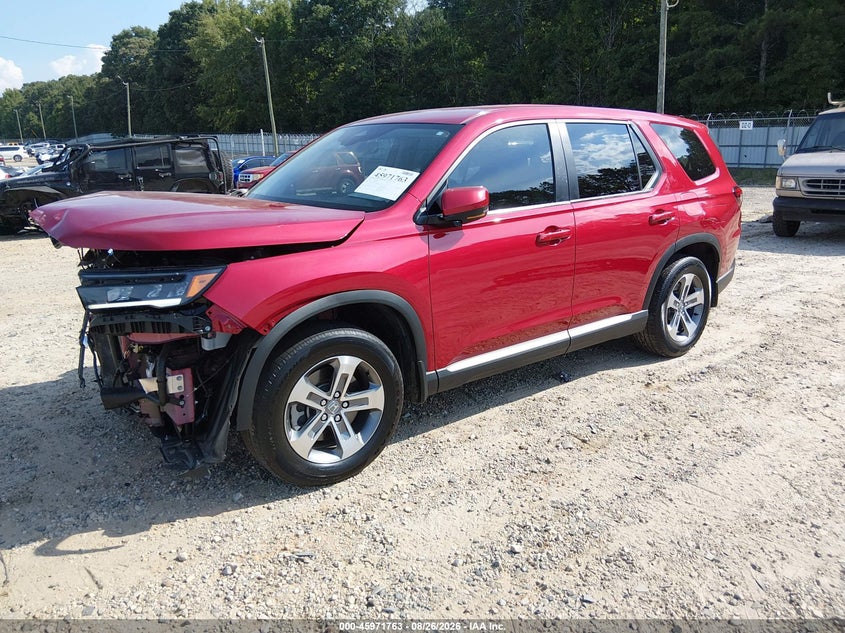 Vin: 5fnyg1h49sb065445, lot: 46471003, honda pilot ex-l 20252
