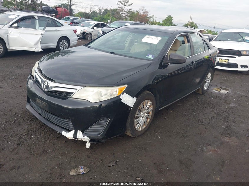 2014 Toyota Camry, Rear, IAAI, VIN 4T4BF1FK3ER375758 — photo 2