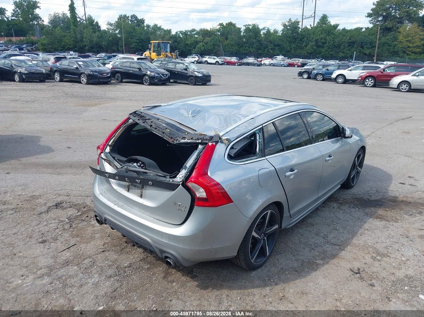 VOLVO V60 2015 VIN YV1902SH8F1190410
