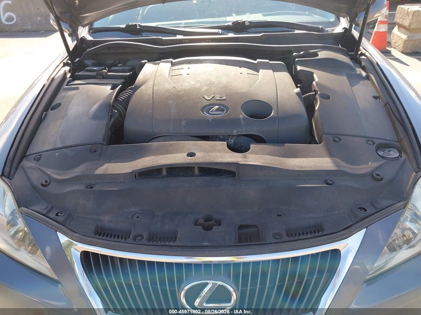LEXUS IS 250 2012 VIN JTHCF5C25C2035923