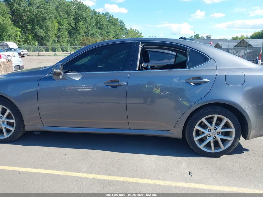 LEXUS IS 250 2012 VIN JTHCF5C25C2035923