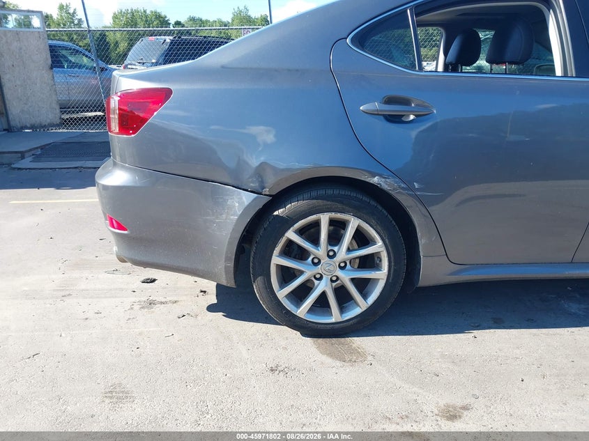LEXUS IS 250 2012 VIN JTHCF5C25C2035923