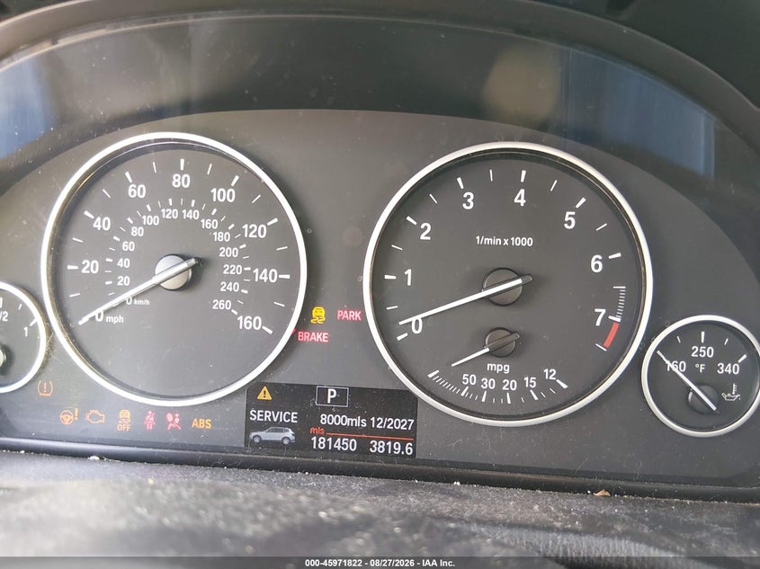 2013 BMW X3 auction photo 7