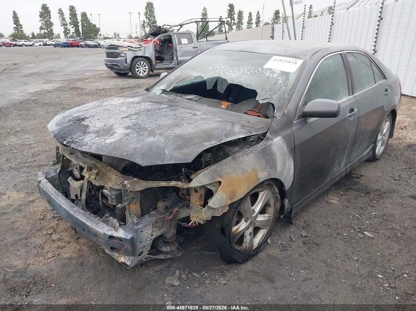 2011 Toyota Camry, Engine Burn, IAAI, VIN 4T1BF3EK8BU630665 — photo 2