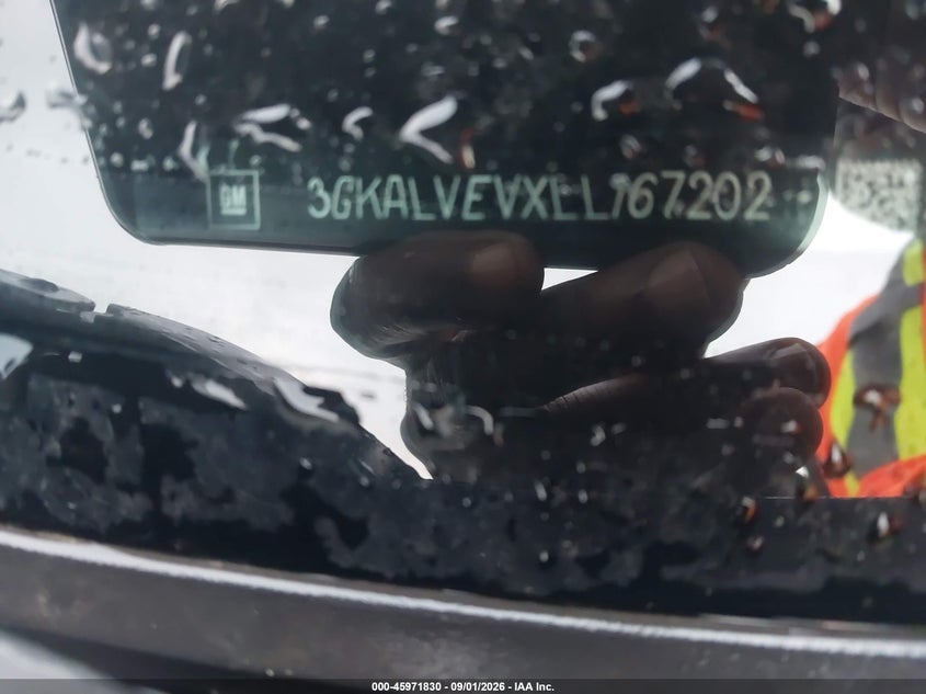 GMC TERRAIN 2020 VIN 3GKALVEVXLL167202