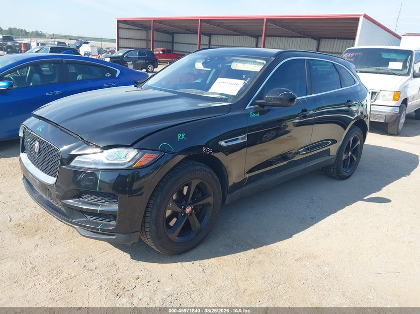 2017 Jaguar F-Pace, Front End, IAAI, VIN SADCK2BV9HA891959 — photo 2