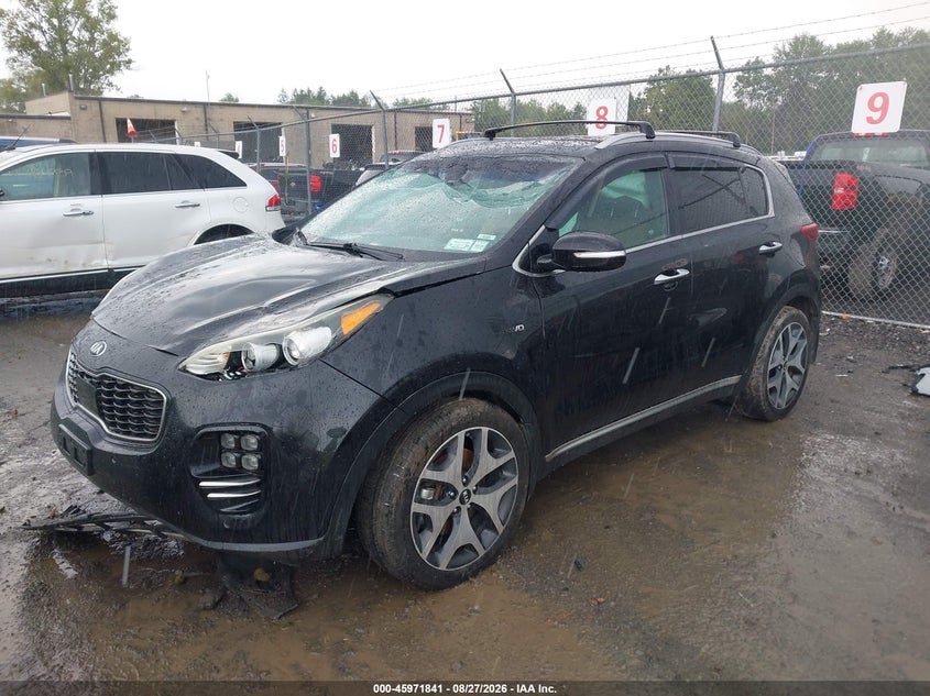 2017 Kia Sportage, Перекидання, IAAI, VIN KNDPRCA64H7049889 — фото 2