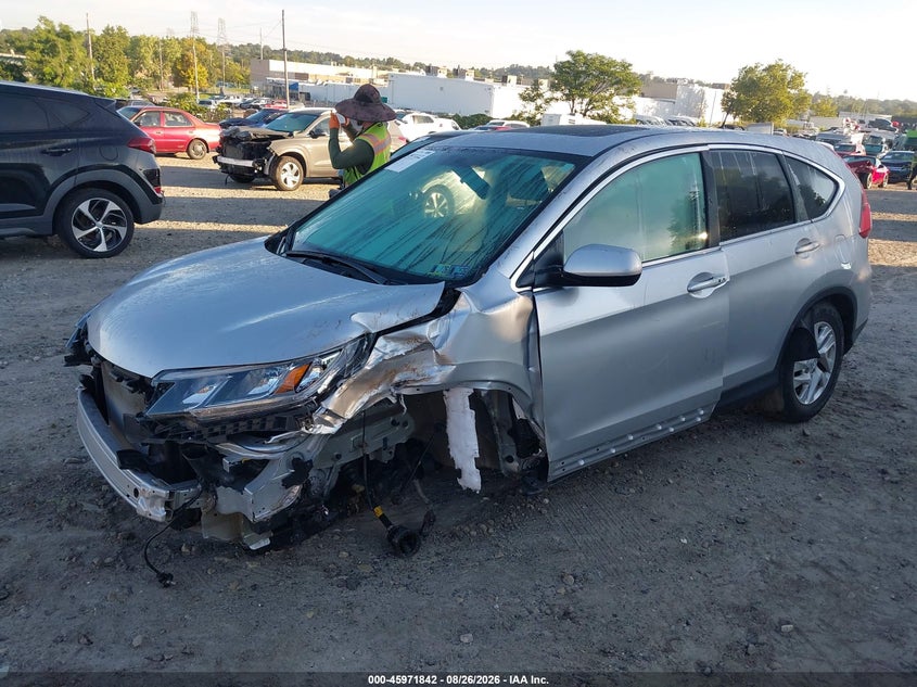 2016 Honda CR-V, Лівий перед, IAAI, VIN 2HKRM4H51GH711366 — фото 2