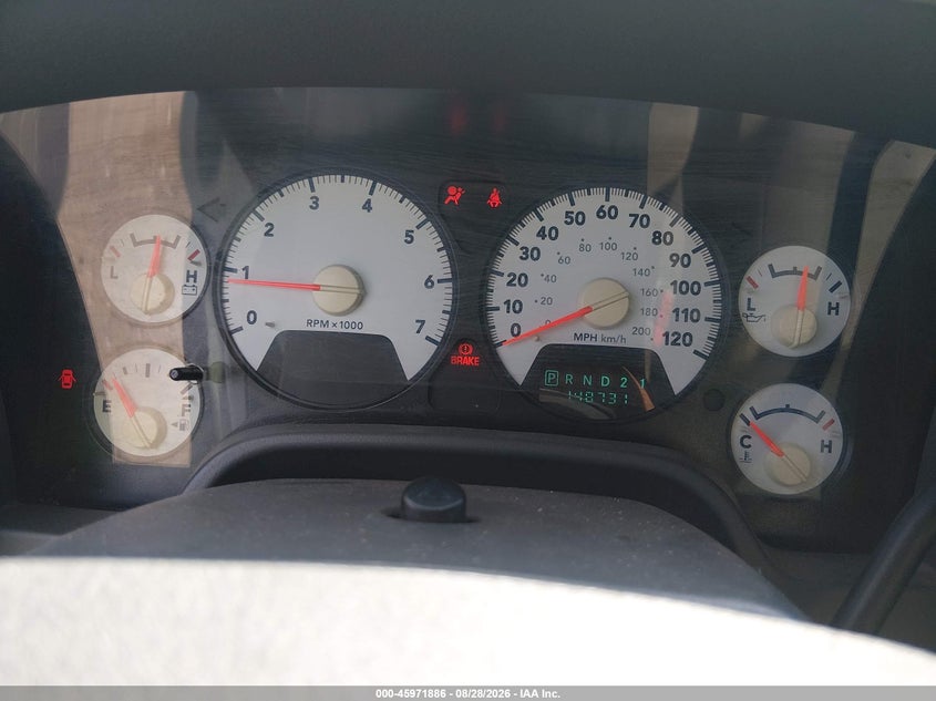 DODGE RAM 1500 2006 VIN 1D7HU18206J120943