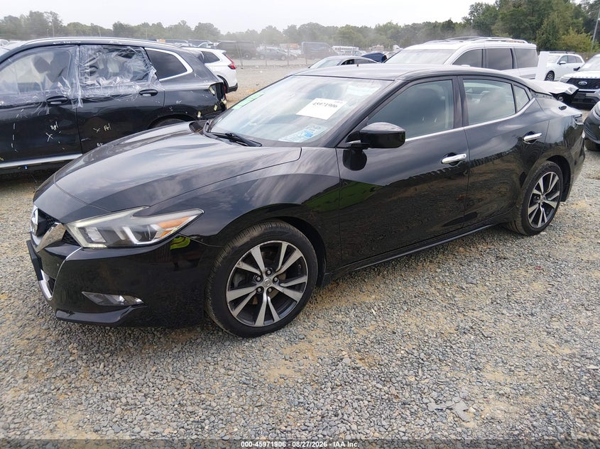 2017 Nissan Maxima, Удар сзади, IAAI, VIN 1N4AA6AP8HC433677 — фото 2