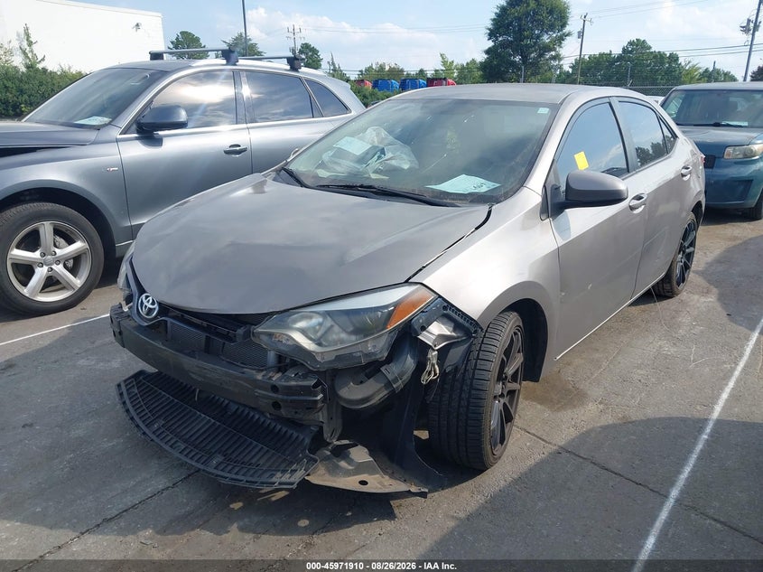 2015 TOYOTA COROLLA SEDAN 1.8L I-4 DOHC, VVT, 132HP