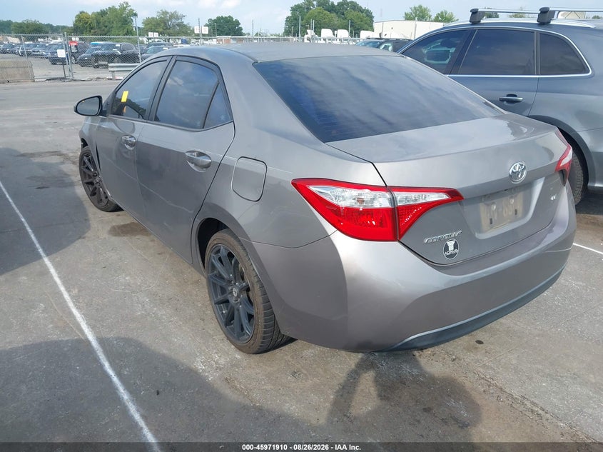 2015 TOYOTA COROLLA SEDAN 1.8L I-4 DOHC, VVT, 132HP