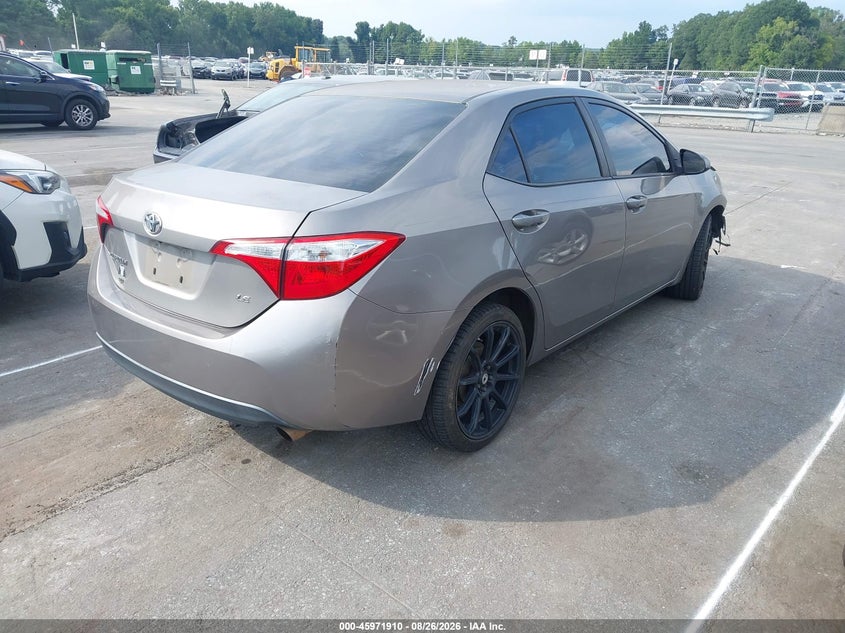 2015 TOYOTA COROLLA SEDAN 1.8L I-4 DOHC, VVT, 132HP