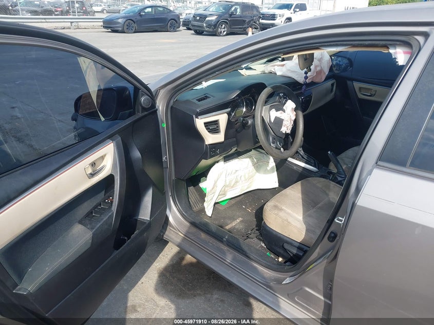 2015 TOYOTA COROLLA SEDAN 1.8L I-4 DOHC, VVT, 132HP