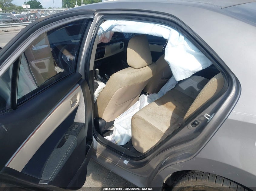 2015 TOYOTA COROLLA SEDAN 1.8L I-4 DOHC, VVT, 132HP