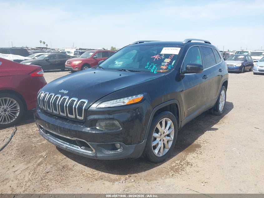 Vin: 1c4pjldb8gw242941, lot: 46471196, jeep cherokee limited 20162