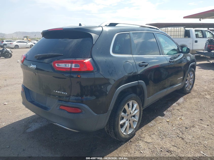 Vin: 1c4pjldb8gw242941, lot: 46471196, jeep cherokee limited 20164