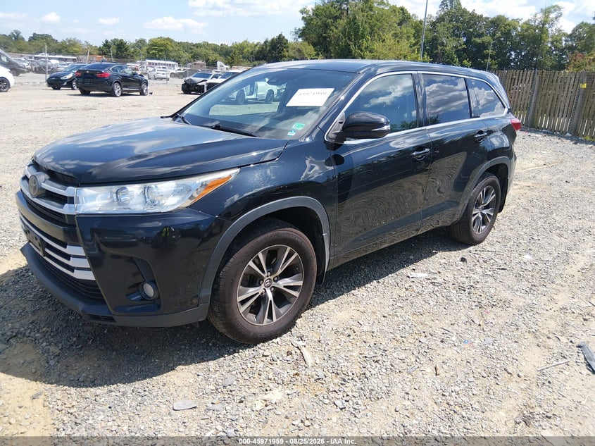 2017 TOYOTA HIGHLANDER auction photo 2