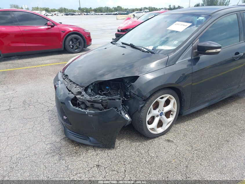 2013 FORD FOCUS ST HATCHBACK 2.0L I-4 DI, DOHC, VVT, TURBO, PREMIUM , 252HP