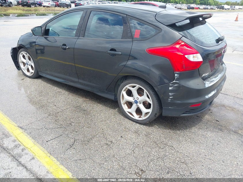 2013 FORD FOCUS ST HATCHBACK 2.0L I-4 DI, DOHC, VVT, TURBO, PREMIUM , 252HP
