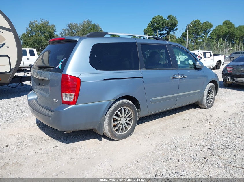 2012 KIA SEDONA VAN 3.5L V-6 DOHC, VVT, REGULAR , 271HP