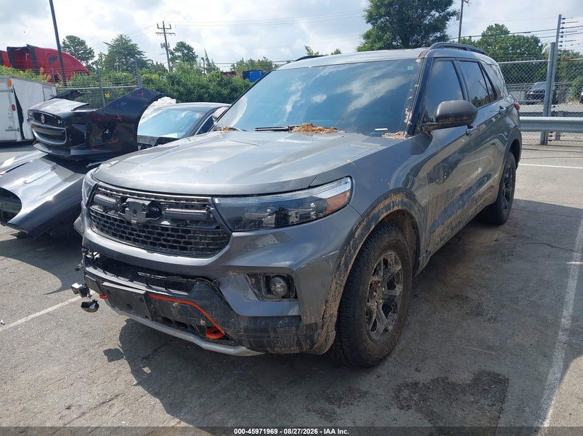 2022 FORD EXPLORER SPORT UTILITY VEHICLE 2.3L I-4 DI, DOHC, VVT, TURBO, 300HP