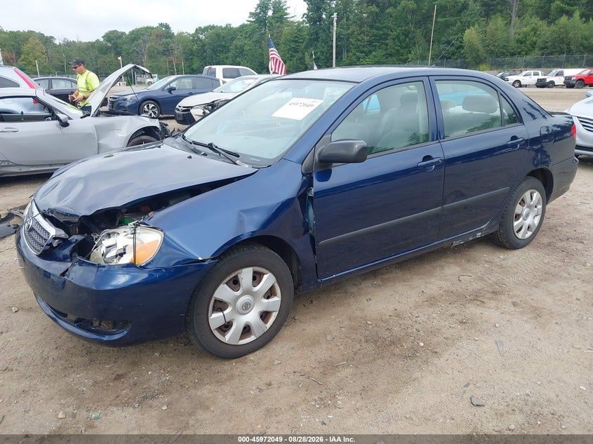 TOYOTA COROLLA 2008 VIN 2T1BR32E98C890069