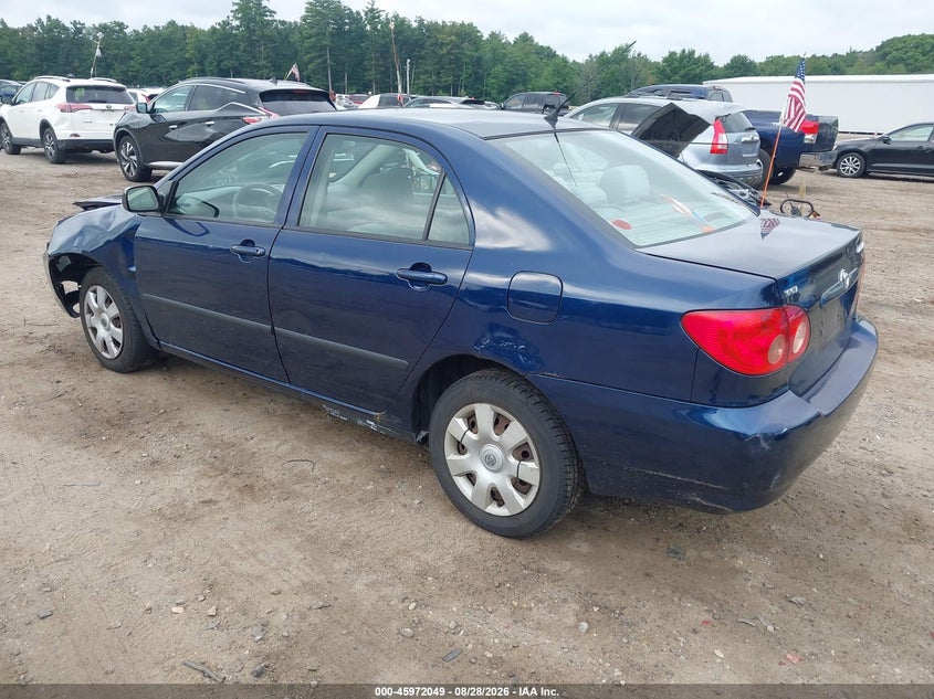 TOYOTA COROLLA 2008 VIN 2T1BR32E98C890069