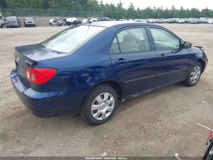TOYOTA COROLLA 2008 VIN 2T1BR32E98C890069